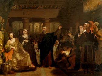 Il banchetto di Baldassarre, 1817-43